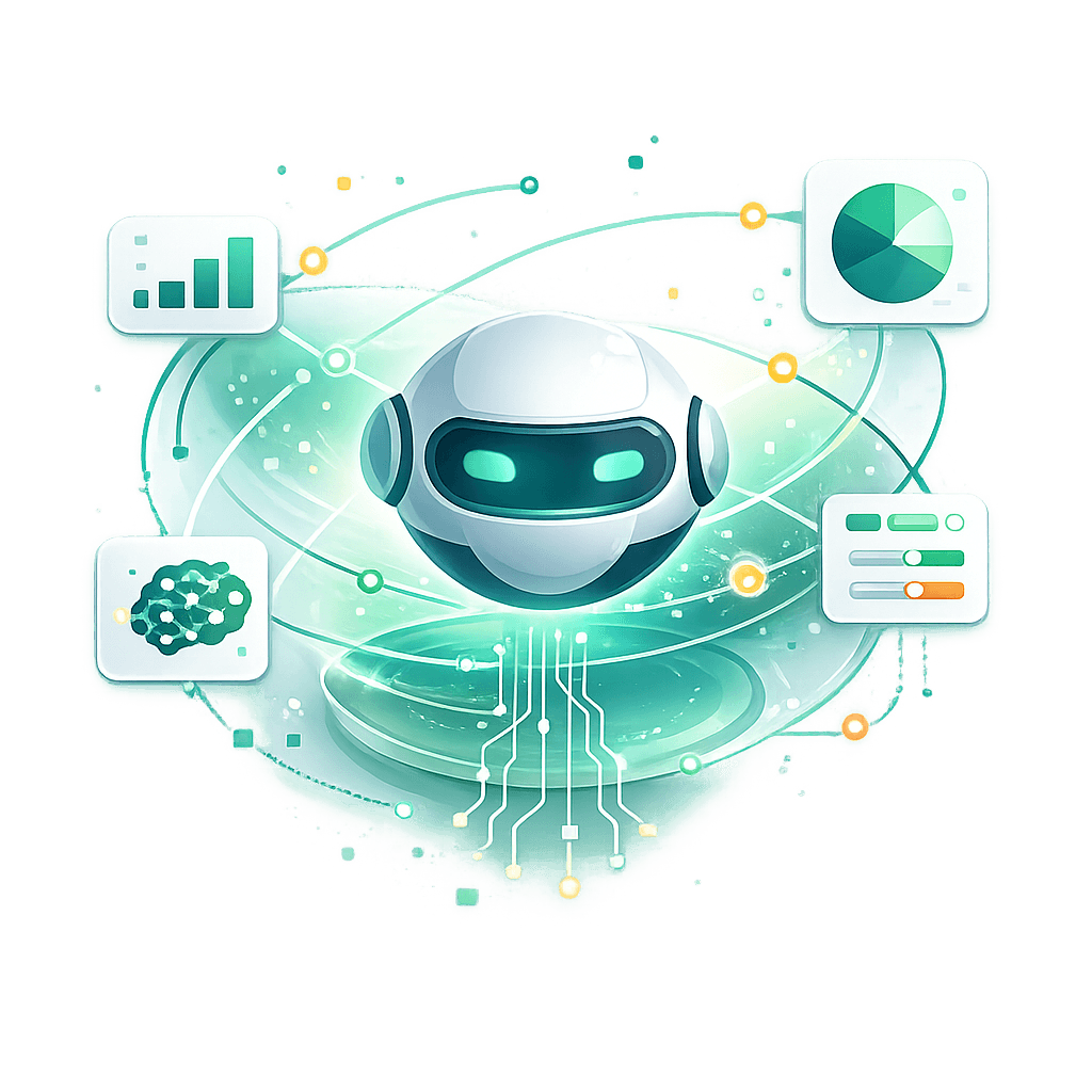 AI tools service illustration